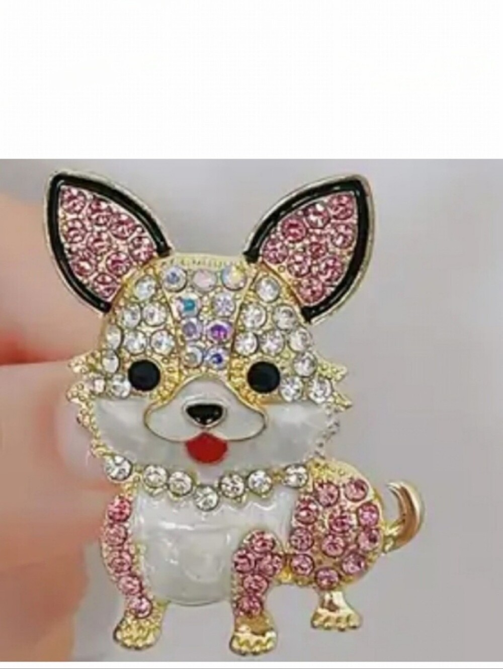 🌺Sparkling Chihuahua Brooch Lapel Pin